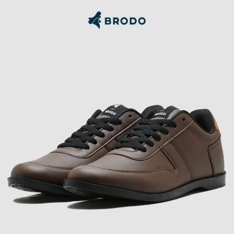 BRODO - Sepatu Base Signature Eco Brown Pantopel Original