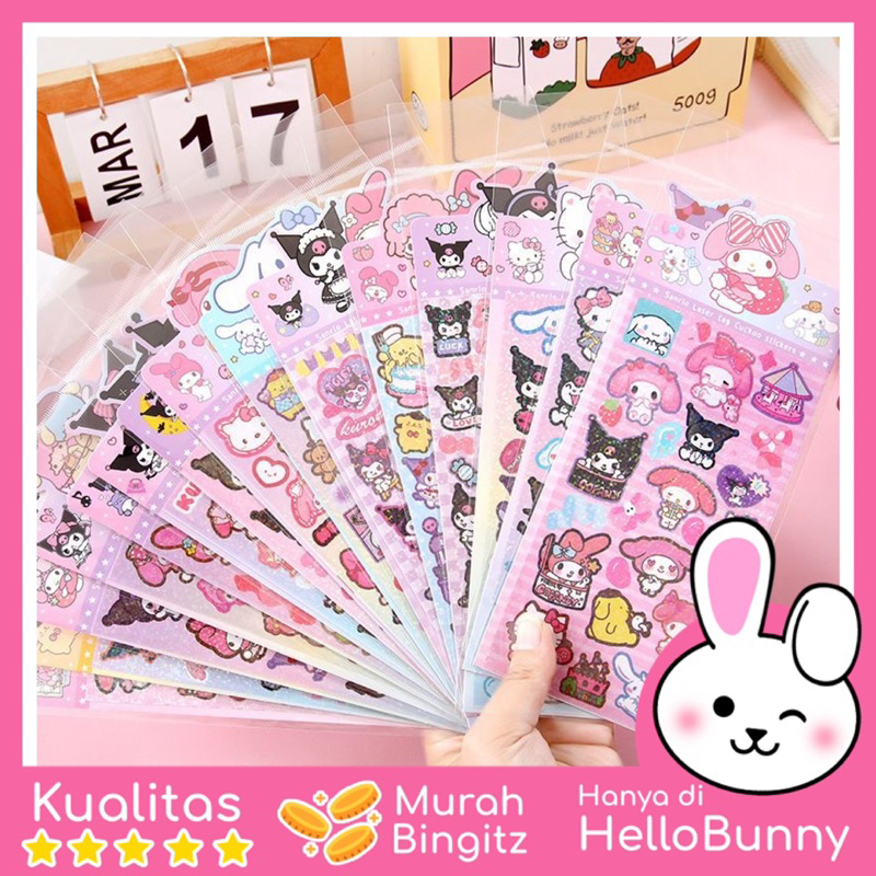 

Sticker Hologram Sanrio / Stiker Sanrio