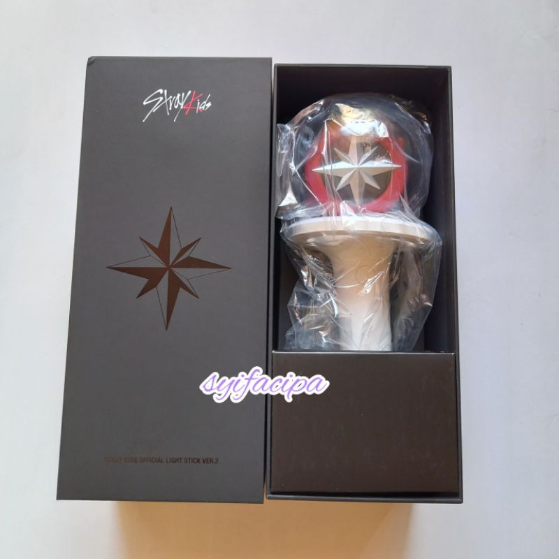[READY STOCK] STRAY KIDS - OFFICIAL LIGHTSTICK VER 2 / SKZ NACHIMBONG VER 2