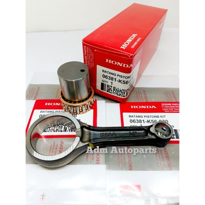 STANG SEHER K56 ORI LOKAL GRADE A BATANG PISTON KIT, CB150R StreetFire New(2015-2022) CBR150 K45
