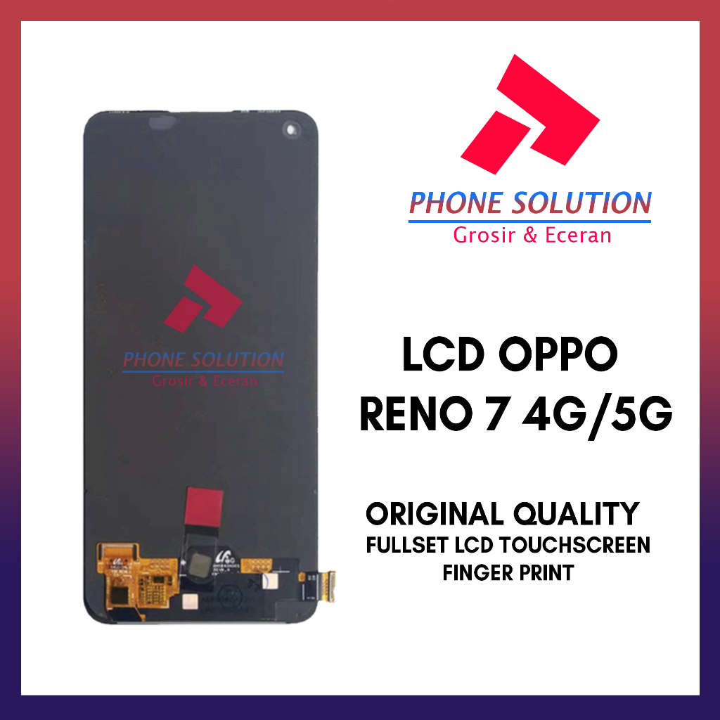 LCD RENO 7 4G FINGERPRINT / 7 5G / 7 SE 5G / 8 4G / 8 5G / 8T 4G / REALME 9 / 9 PRO PLUS / 10 4G / NARZO 50 PRO ORIGINAL 100% Fullset Touchscreen // Supplier LCD - Garansi 1 Bulan