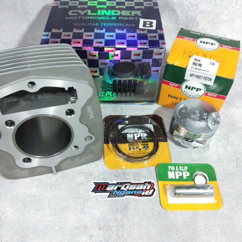 BLOK TIGER SET PISTON NPP MEGAPRO MARQSAH NGANA18