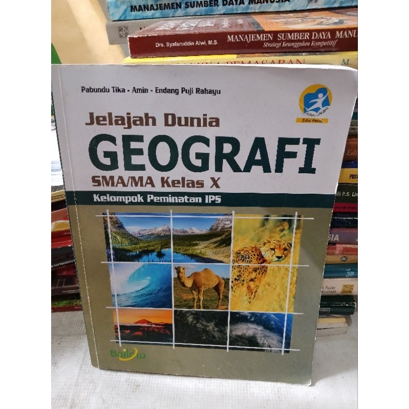 buku geografi SMA kelas 10