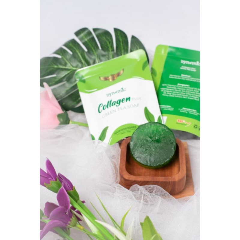 Sabun Collagen  ~ Dynamic green tea soap