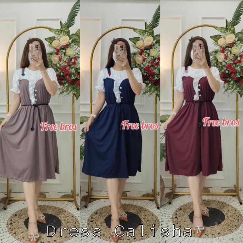 DRESS VOXY FREE SABUK dan Bros Model Rompi