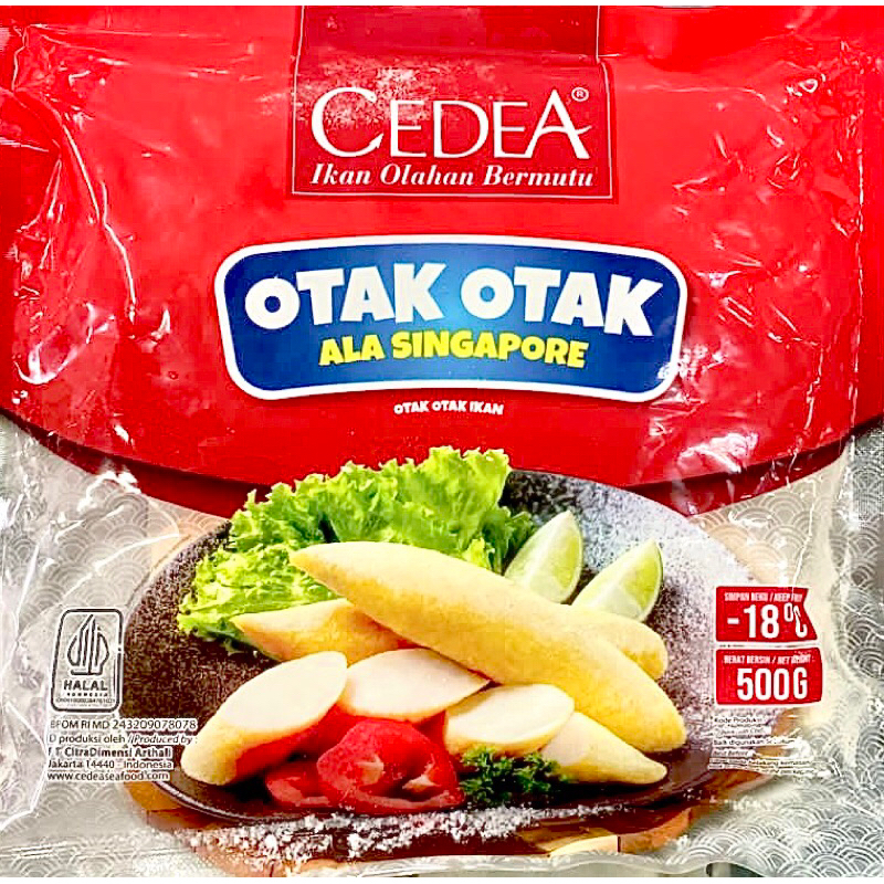 

Cedea Otak-Otak Singapore 500gr