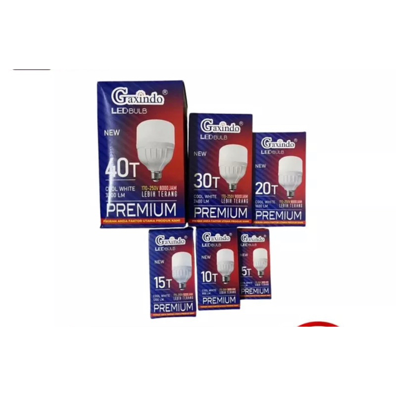 Bohlam LED Bola Lampu LED Gaxindo