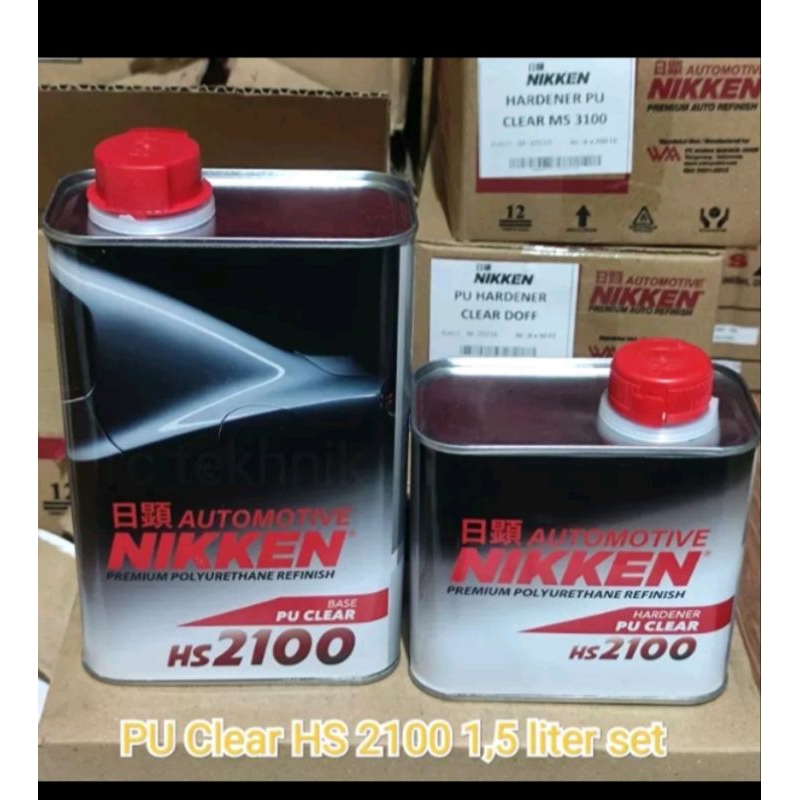 CLEAR NIKKEN HS 2100 PERNIS PU ANTI GORES MOBIL MOTOR
