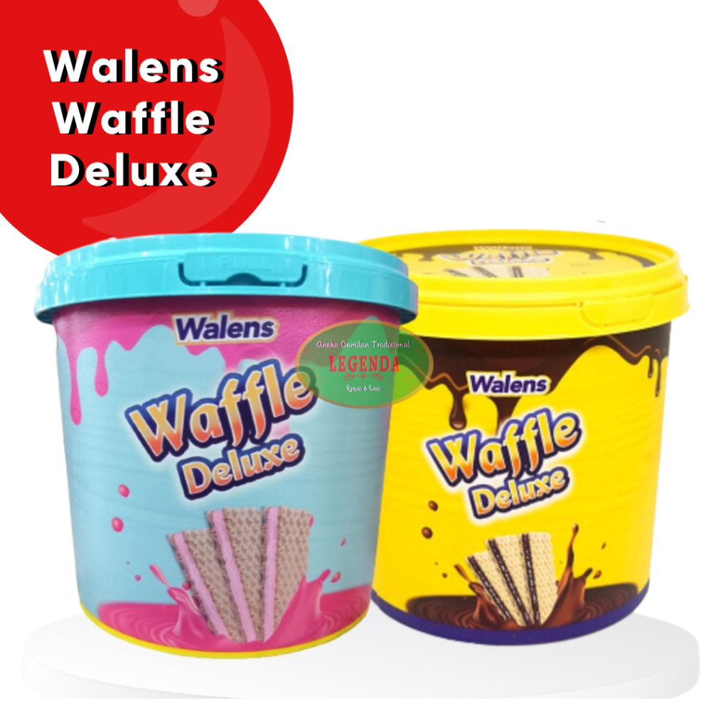 Nissin Walens Waffle Wafer 300gr kaleng tin