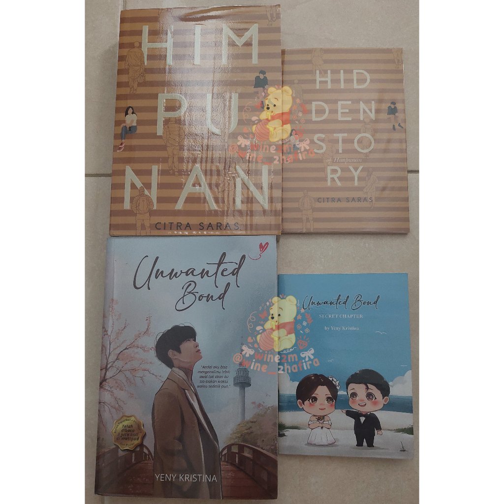 [Baca Deskripsi] Preloved Novel Kpop Unwanted Bond Jaehyun by Yeny Kristina, Novel Himpunan Doyoung 