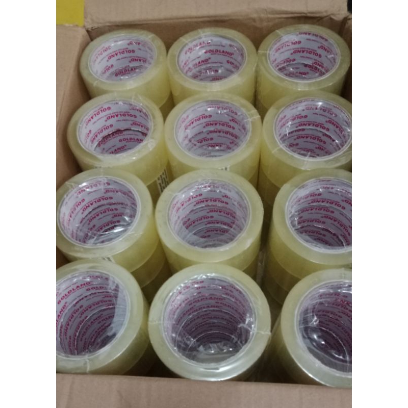 

Lakban Bening Goldlane 1 Dus isi 72 Rol 90Yard