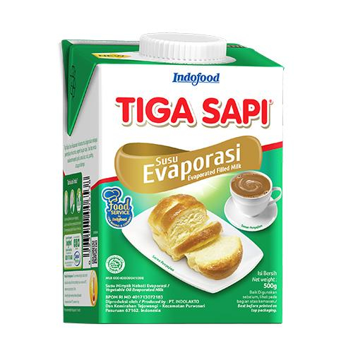 

susu evaporasi 3 sapi 500gr - susu evaporasi - krimer