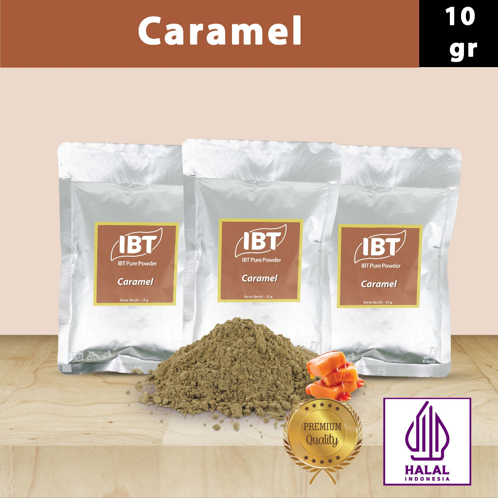 

Pure Caramel Powder Impor Taiwan Bubuk Karamel Essence Murni Kualitas Bagus Sachet