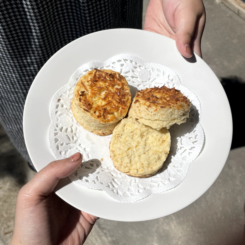 

Cheese Garlic Scone