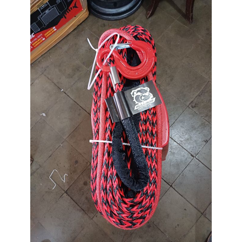 Plasma rope Winch atau PTO 12mm x 40M Bulldog USA