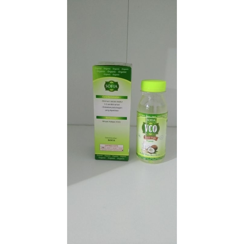 

VCO SOFIA 125 ORIGINAL - minyak kelapa murni asli - Sofia tidak ganti kemasan