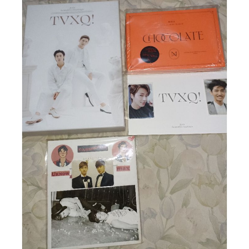 photocard PC, album dan merch TVXQ Tohoshinki DBSK (PILIH JNT)