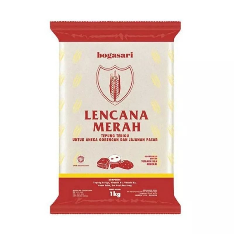 

TEPUNG LENCANA MERAH 1 KG GRATIS SENDOK