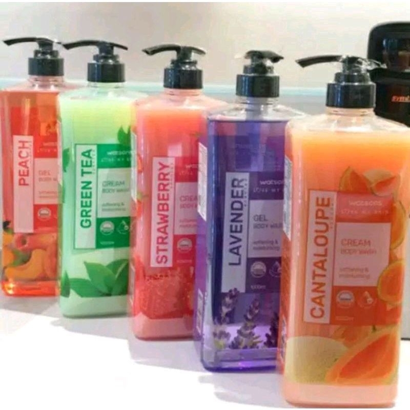 Sabun cair watson / Sabun Mandi / Body Wash 1L Watsons