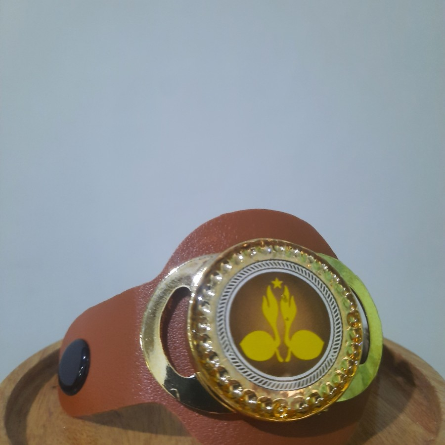 Ring Hasduk Pramuka Custom Logo - Bahan Kalep