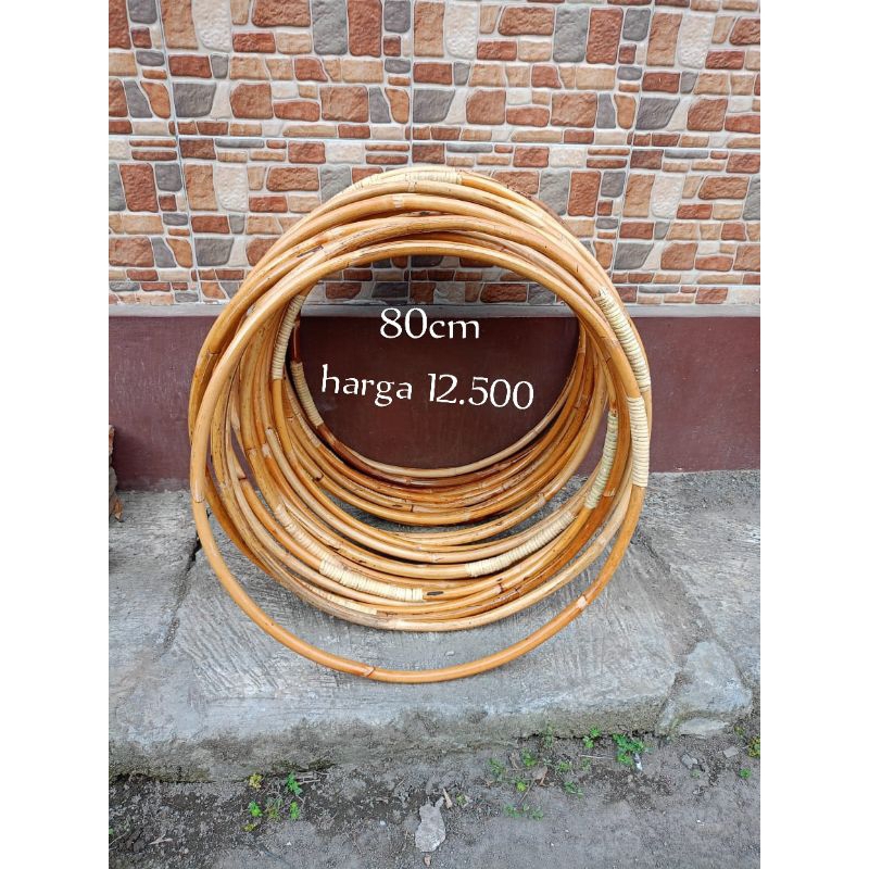Murah holahop rotan dewasa & anak ukuran 80cm