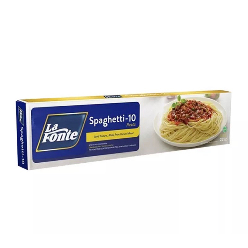 

LAFONTE SPAGHETTI PASTA 225 GRAM