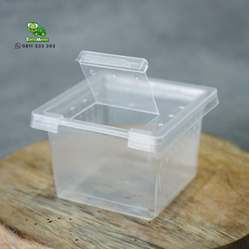 Box kandang nomoypet xtra small / box mini kandang tarantula serangga