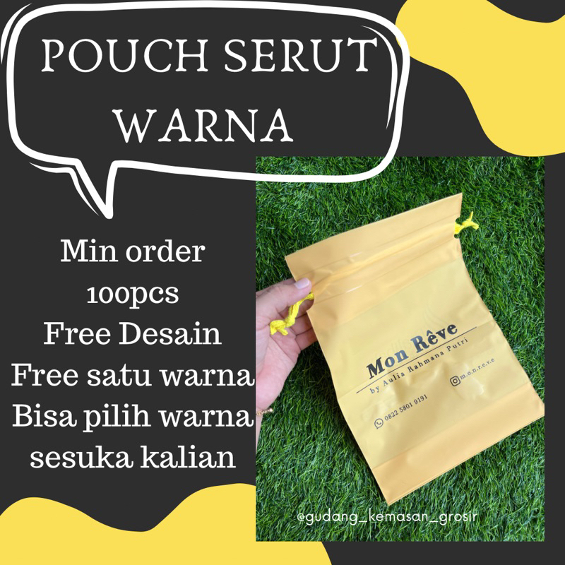 POUCH HIJAB/ZIPLOCK CUSTOM LOGO/ZIPPER BAG/KEMASAN HIJAB/POUCH CUSTOM