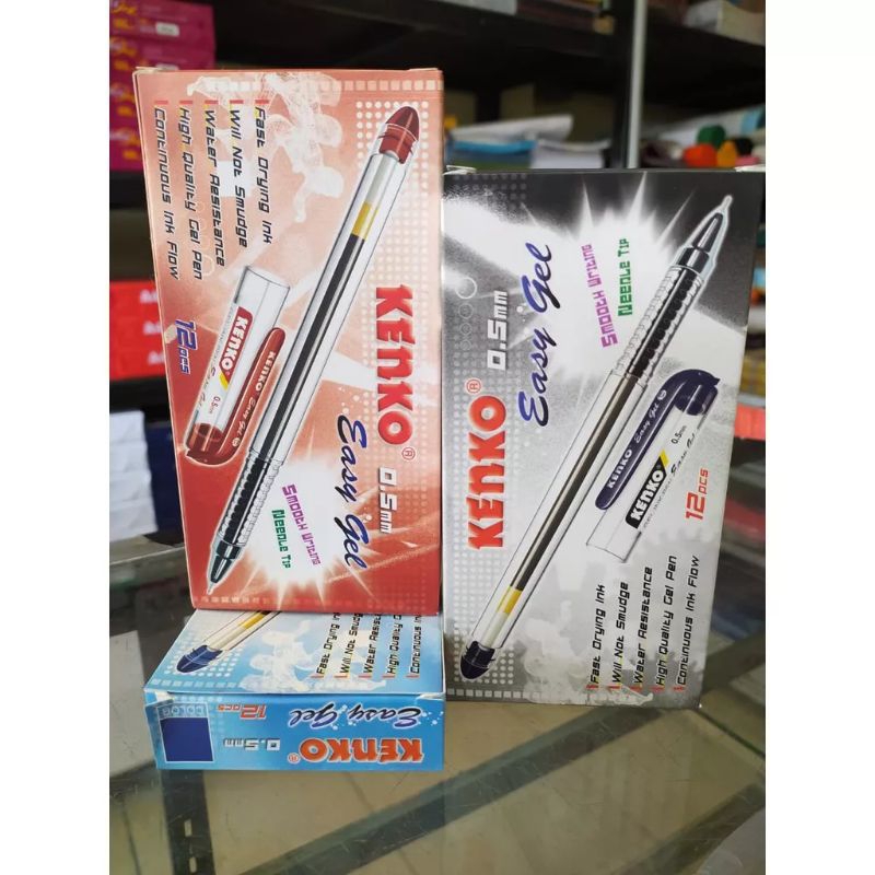 

Pena Pulpen Merek Kenko Harga per pack isi 12 Pcs (Tidak Eceran)