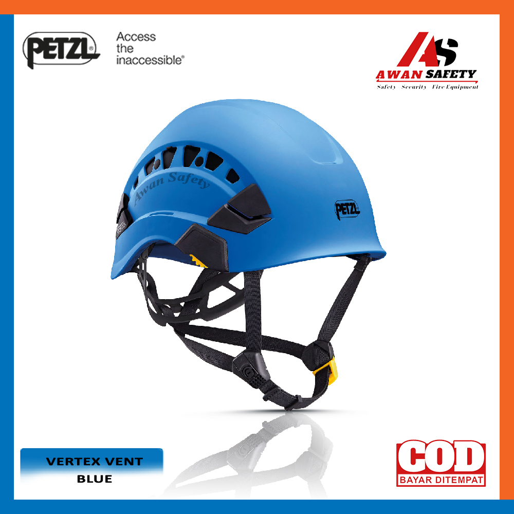 Helm PETZL Vertex Vent Blue Original/ Climbing Safety Helmet Vertex Vent Petzl