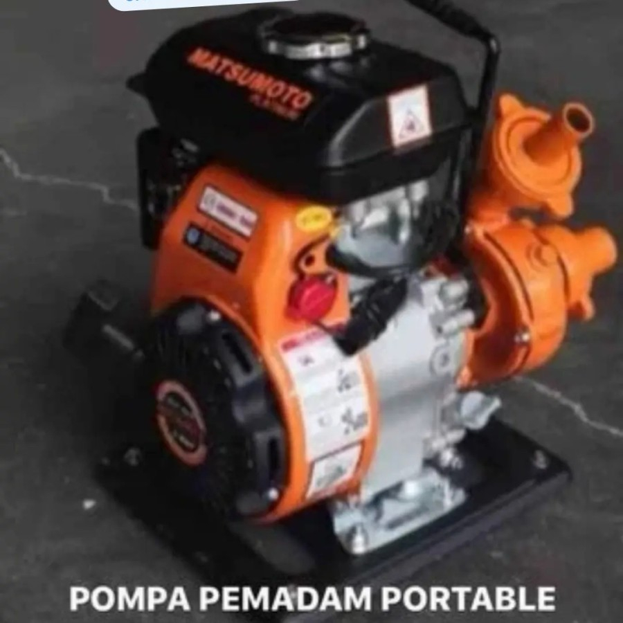 Mesin Pompa Air Alkon Jinjing Pemadam Tekanan tinggi Matsumoto MGP40 Original Murah Promo