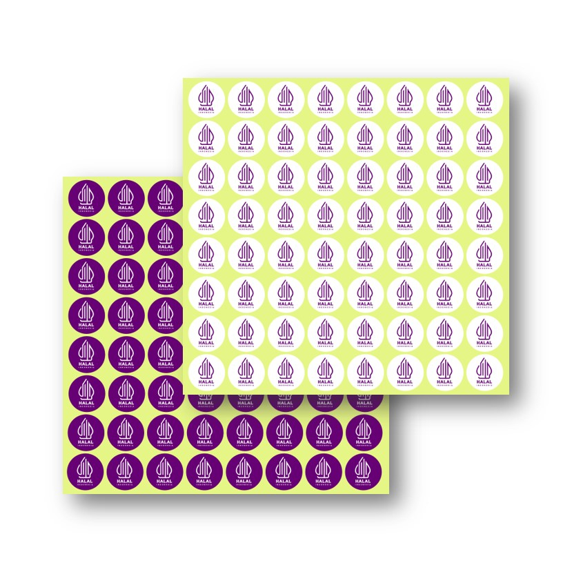

Stiker Label Halal | Stiker Label Makanan Minuman Halal Bahan Stiker Chromo