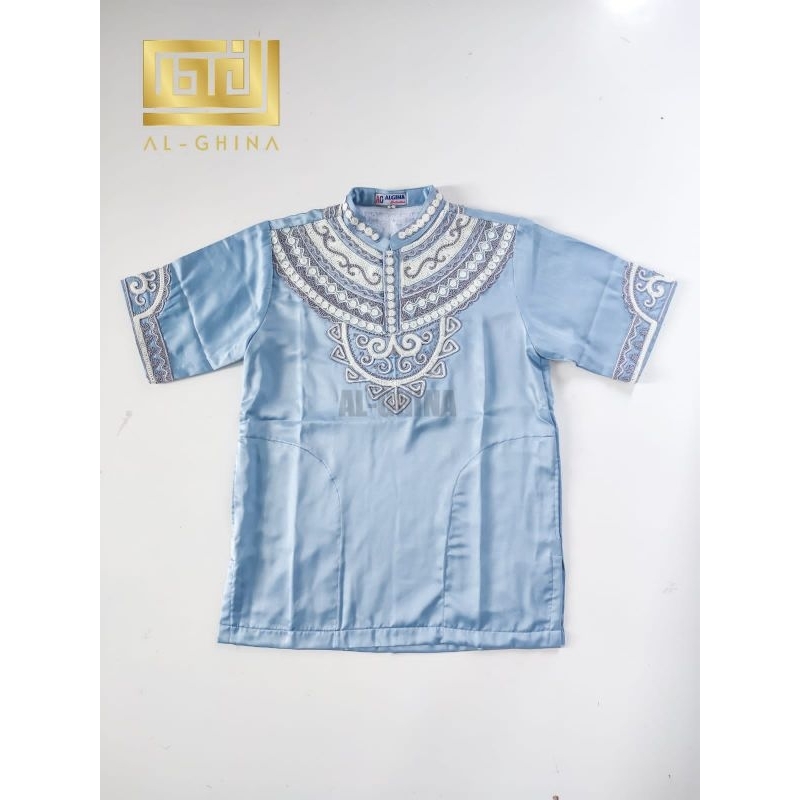 KOKO MUSLIM BORDIR STIK CORNELI ALBIS ALGINA FASHION BISA REQUEST MOTIF BORDIR CUSTOM