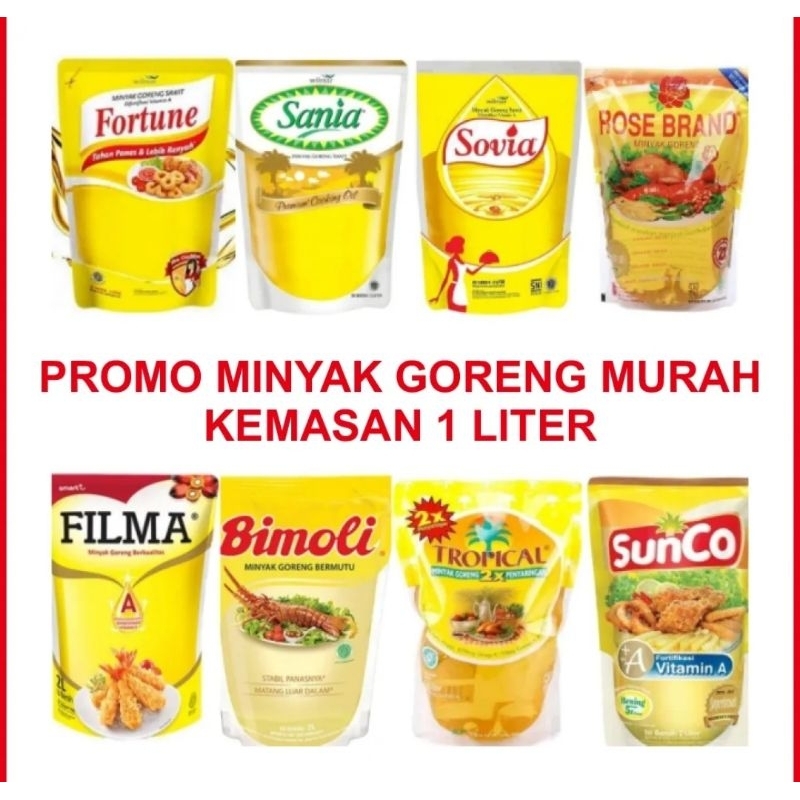 

Minyak goreng 1 liter
