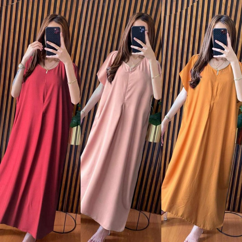 DASTER PANJANG SEMATA KAKI DASTER KEKINIAN BUSUI