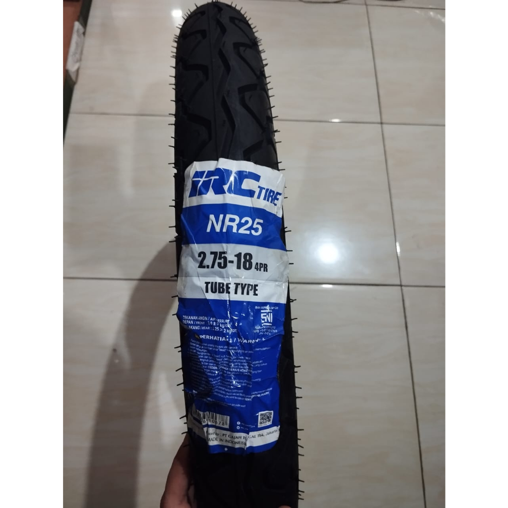 Ban Luar IRC 275 Ring 18 NR25 Tube Type