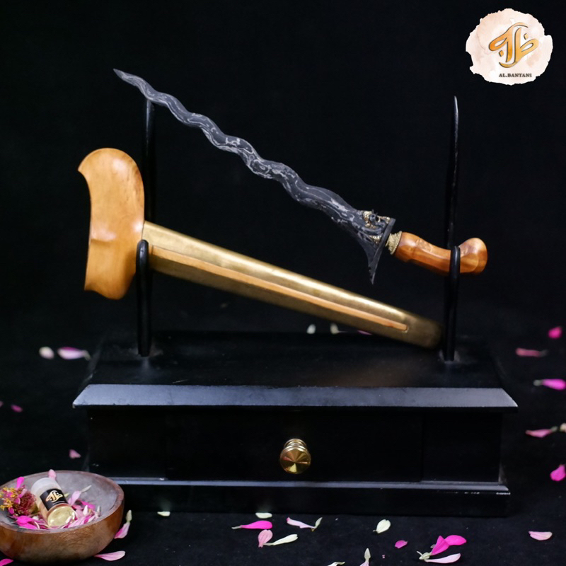 Keris Nogo Sosro Patrem Mataram Sepuh Kinatah Emas Murni (Special)