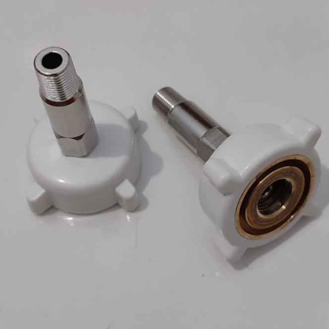 Konektor Flowmeter Oksigen Tipe CIG DRAT / Adapter Oksigen CIG Flowmeter