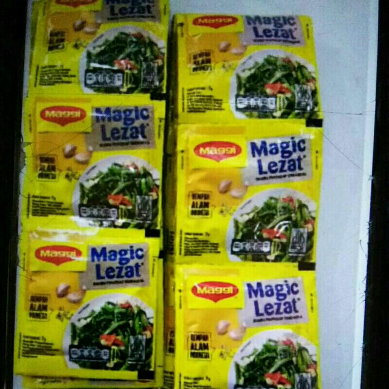 

Maggi Magic Lezat (Kaldu rasa) isi 12/renteng