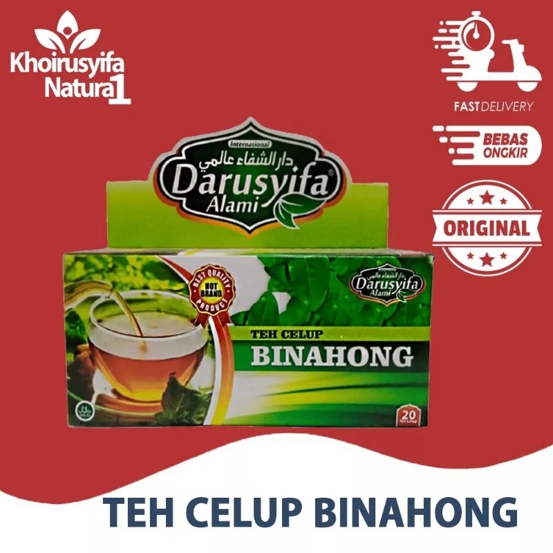 

TEH CELUP BINAHONG 20 PCS DARUSYIFA - TEH CELUP BINAHONG HERBAL DIABETES