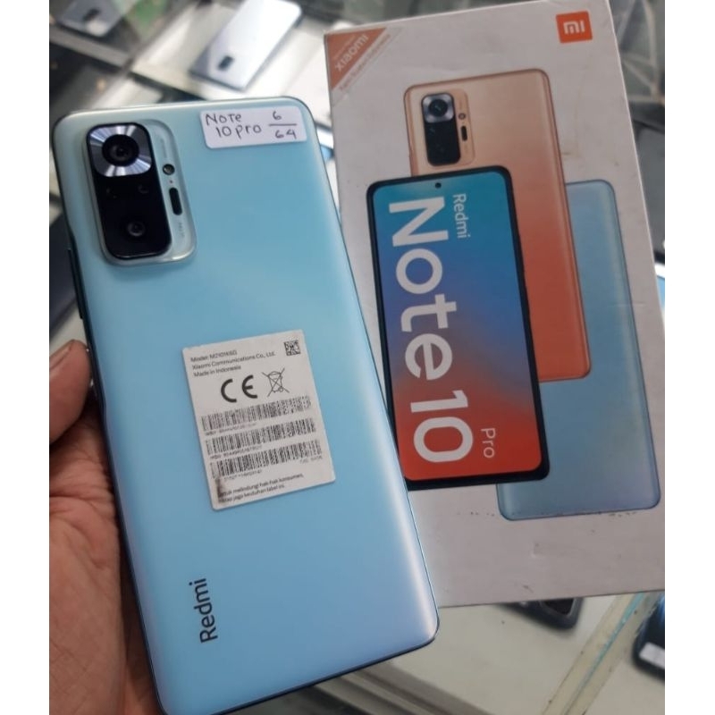 REDMI NOTE 10 PRO 8/128GB SECOND MURAH