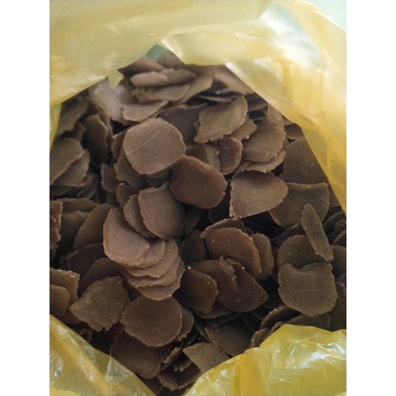 

krupuk ikan, harga tertera untuk 1 kg krupuk ikan