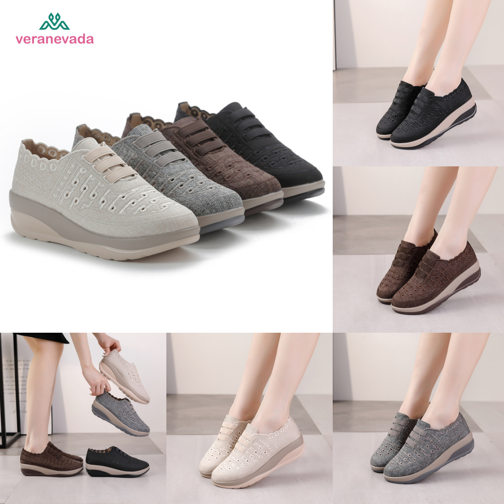 Vera Nevada Sepatu Wedges Wanita Shoes VN1238