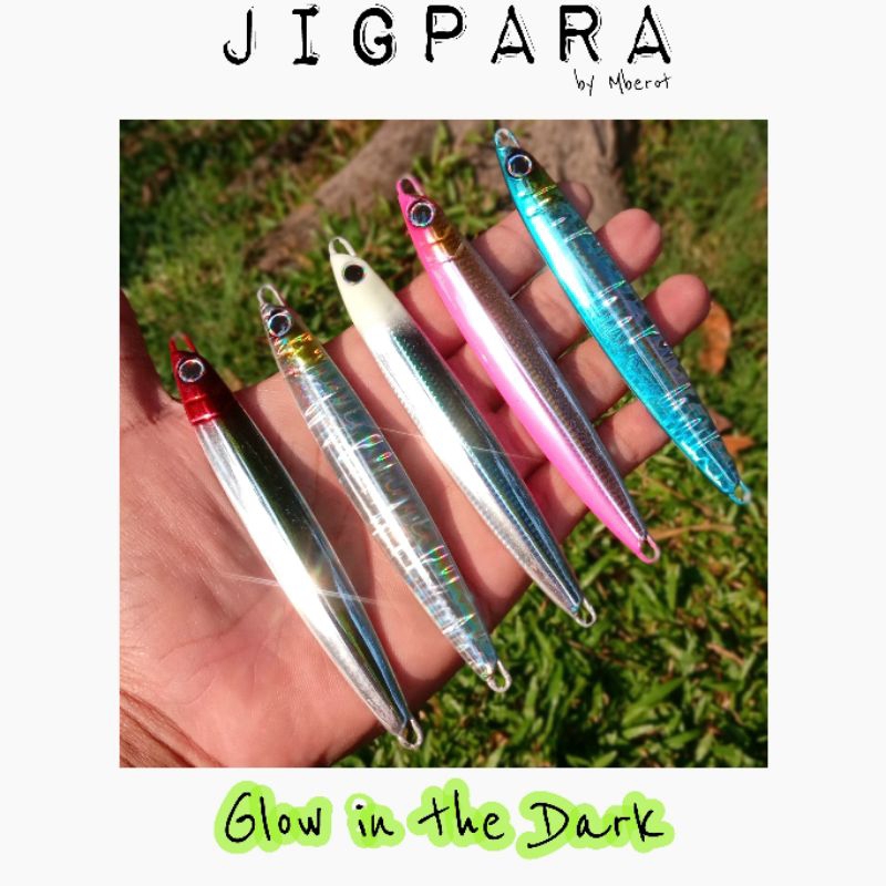 Metal Jig Jigpara 60gr Vertical GID by Mberot Lures Umpan Jigging Tenggiri GT