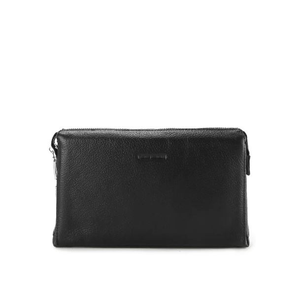 Pierre Cardin Clutch Handbag Leather Tas Tangan Pria Kulit