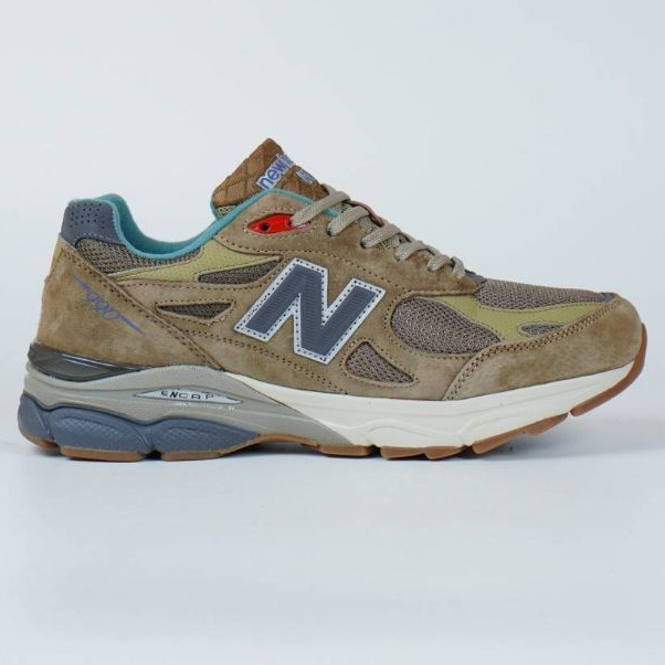 Sepatu New Balance 990v3 X Bodega Made In USA Anniversary NB 990 V3 Sneakers Pria Running Lari Olahr