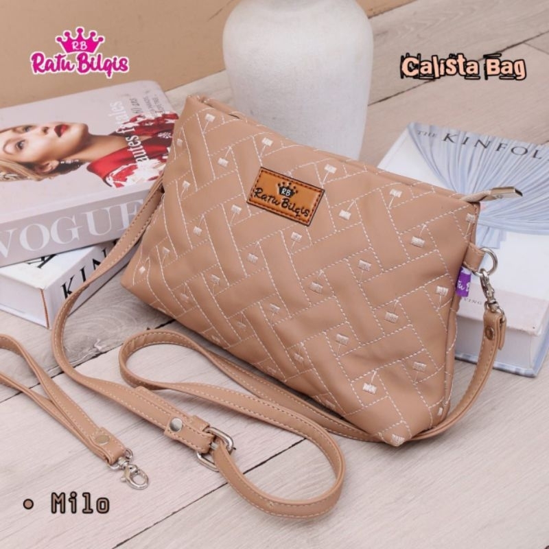 Calista bag by ratu Bilqis tas selempang wanita tas 2in1 tas murah