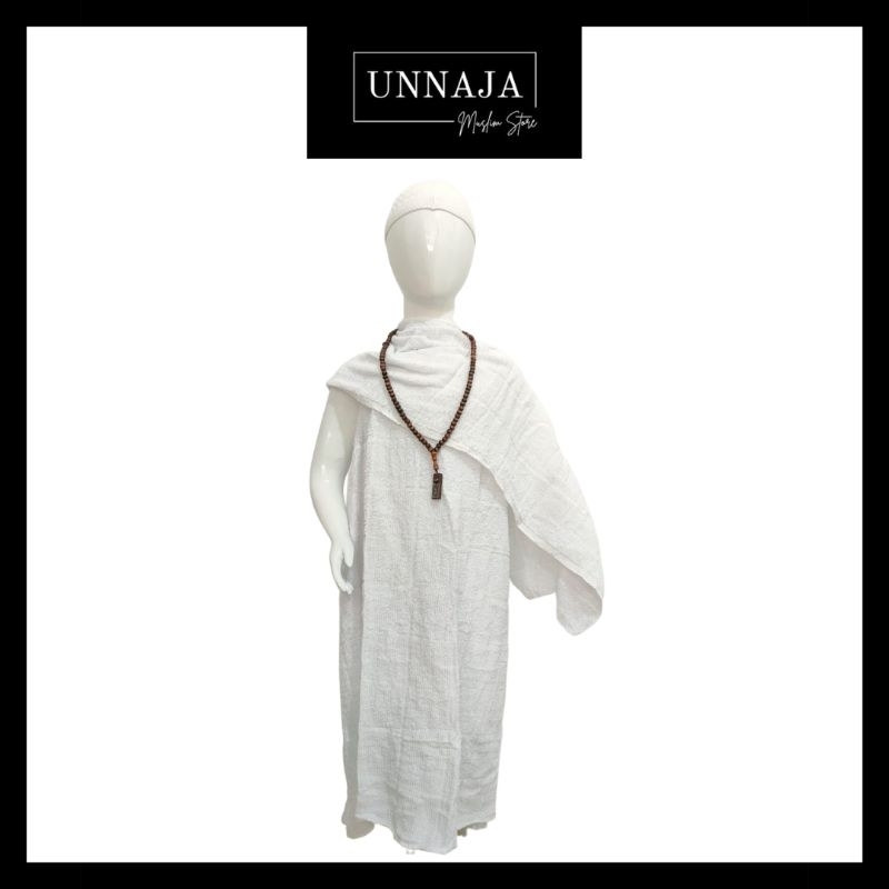 UMS - Kain Ihram Anak TK Instant/ Pakaian Ihrom Manasik Haji Umroh Anak Laki-Laki Instan Karet / Baj