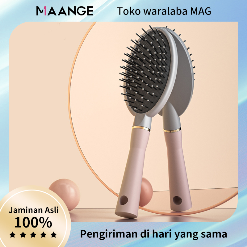 MAANGE Sisir Bantal Udara Kepala Sisir Rambut Wanita Sikat Anti Kusut Sisir Comb Hair Brush Blow Sis
