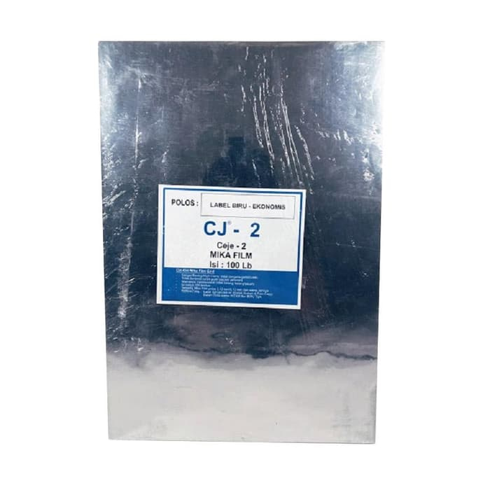 

CJ-2 Mika A4 Label Biru Ekonomis ( 1 Pack - 100 Lembar )